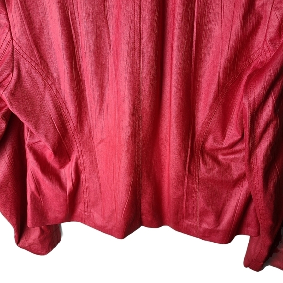 Proportion Petite Conrad C red long-sleeved jacket - Picture 12 of 12